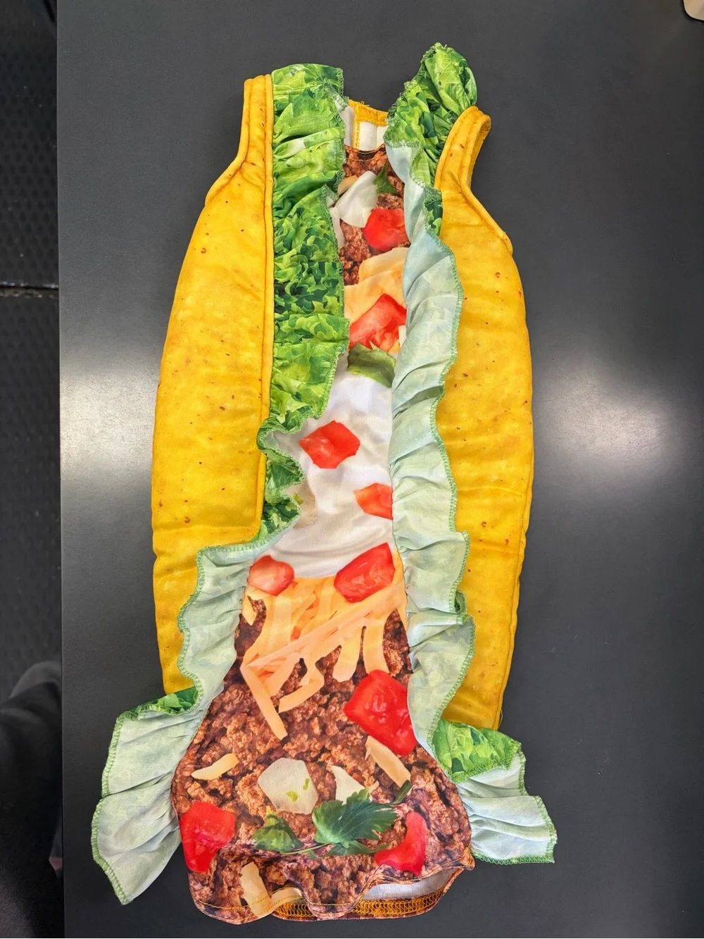 Taco Costume for baby! Size 3/6 Months